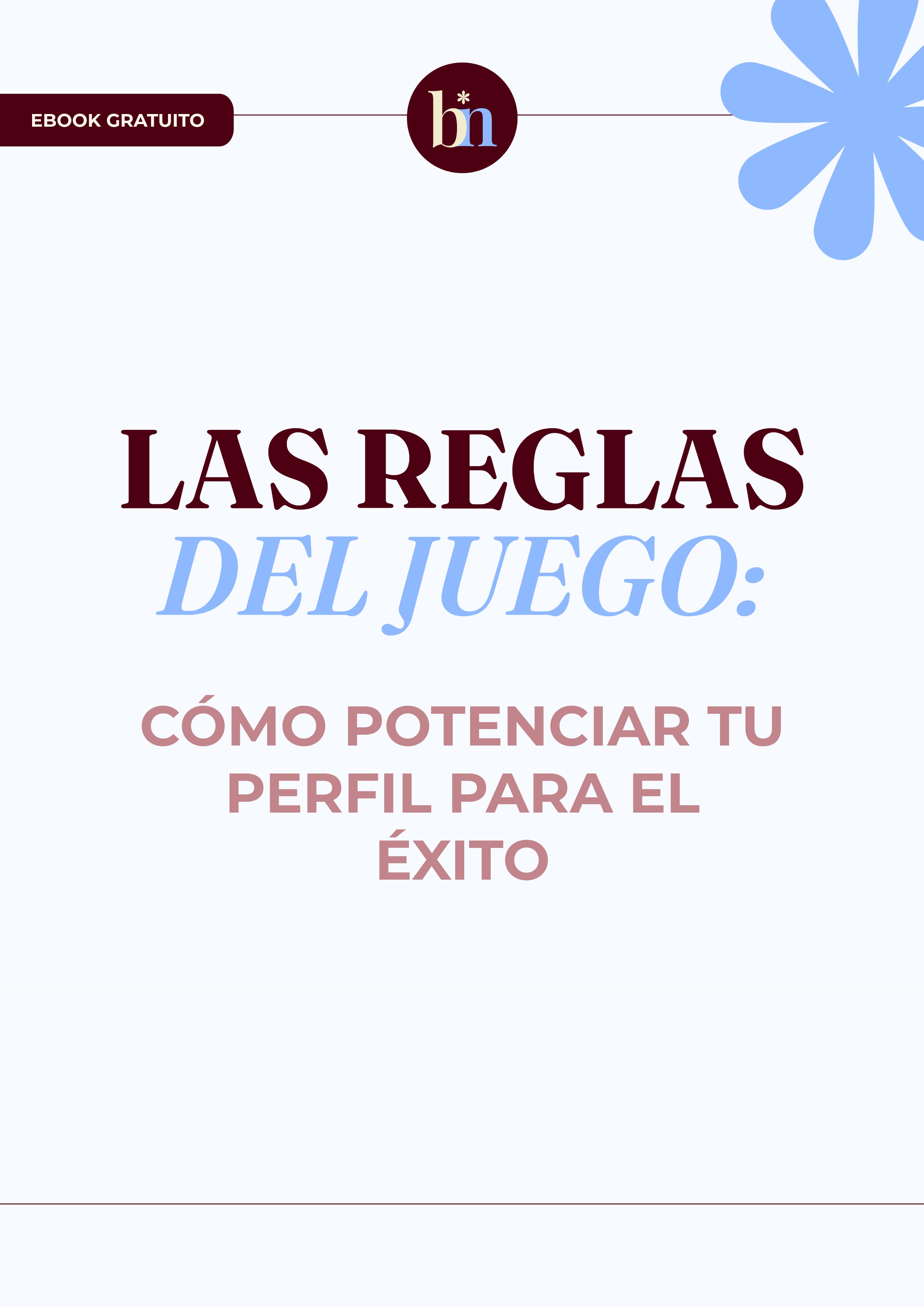Ebook Las Reglas del Juego — Bloomin Talent